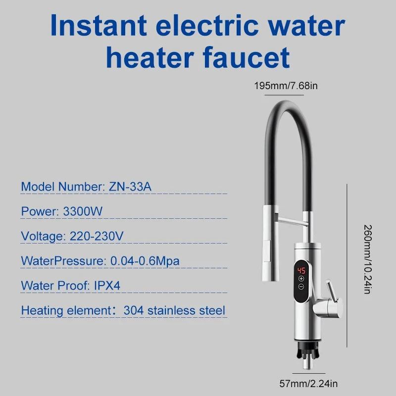 Instant Heating Water Tap