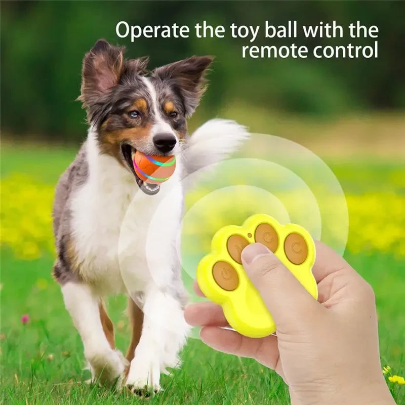 Interactive Electric Pet Rolling Ball